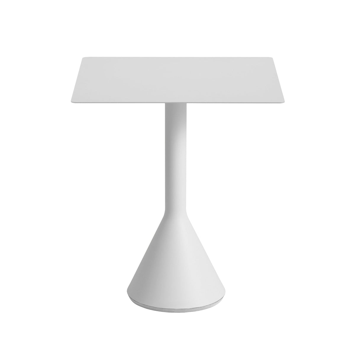 Mesa bistró Cone Palissade · HAY · Mist Grey / 65 x 65 cm