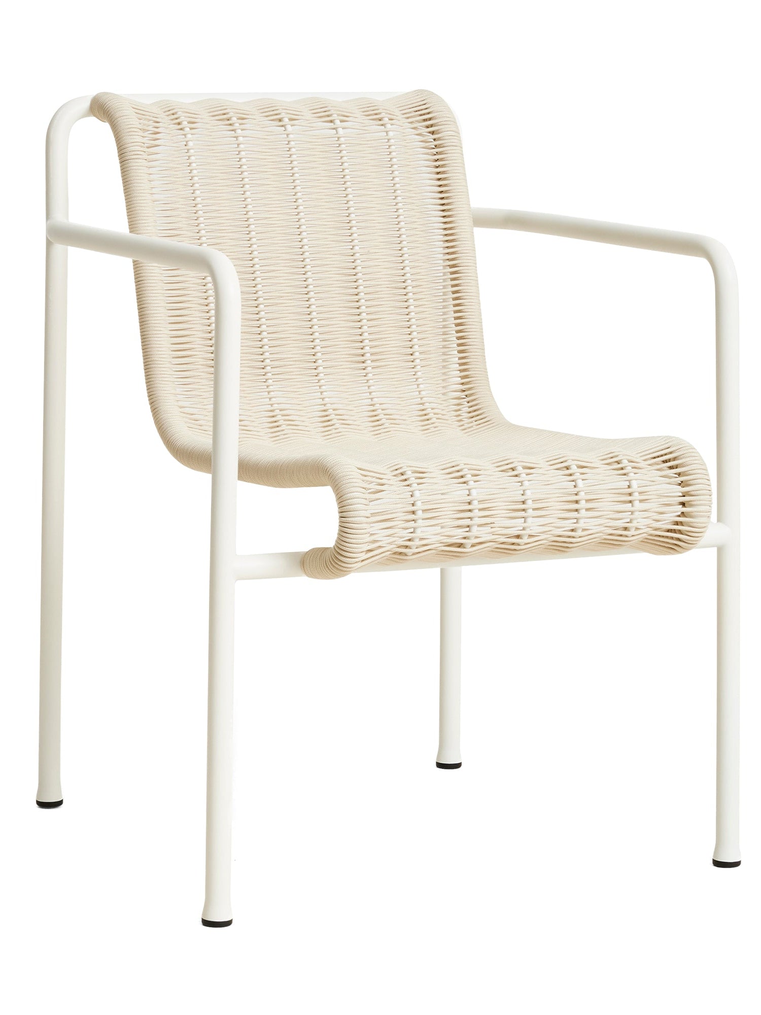 Butaca de comedor Cord Palissade · HAY · Cream White