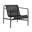 Butaca lounge baja Cord Palissade · HAY · Anthracite