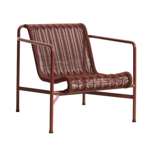Butaca lounge baja Cord Palissade · HAY · Iron Red