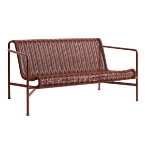 Sofá lounge Palissade Cord · HAY · Iron Red