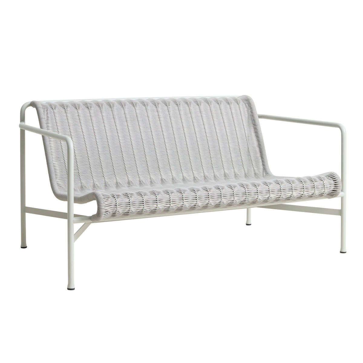 Sofá lounge Palissade Cord · HAY · Mist Grey