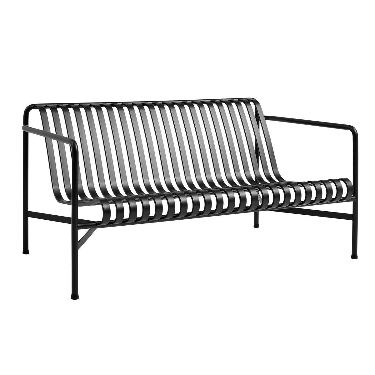 Sofá lounge Palissade · HAY · Anthracite