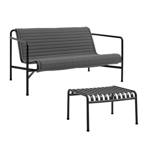 Sofá lounge Palissade · HAY · Anthracite