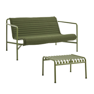 Sofá lounge Palissade · HAY · Olive