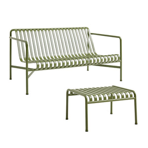 Sofá lounge Palissade · HAY · Olive