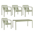 Mesa rectangular Palissade · HAY · Olive