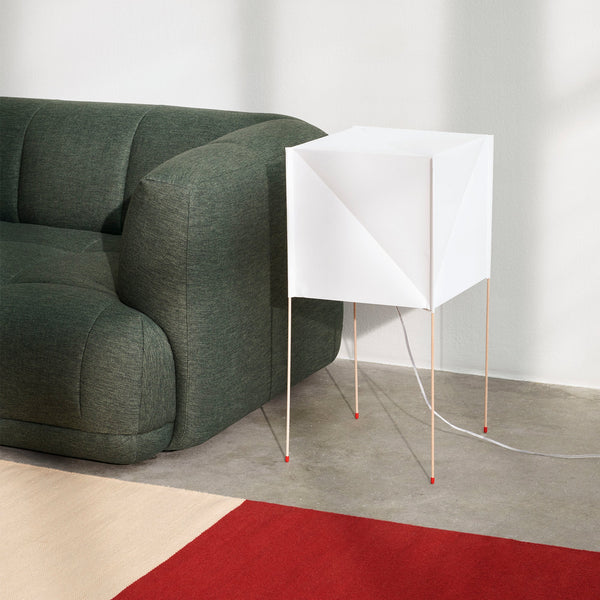 Lámpara de suelo Paper Cube · HAY · ambiente