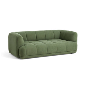 Sofá de 2 plazas Quilton · HAY · Linara Green (100)