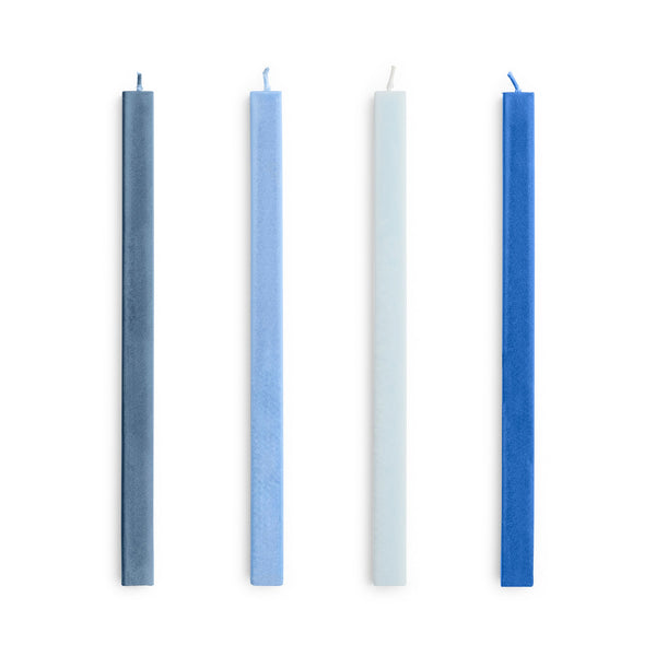Velas Square · HAY · Blue/Bordeaux