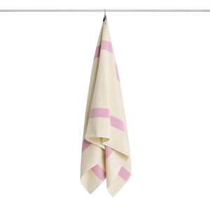 Toalla de baño Stripe · HAY · Cool Pink