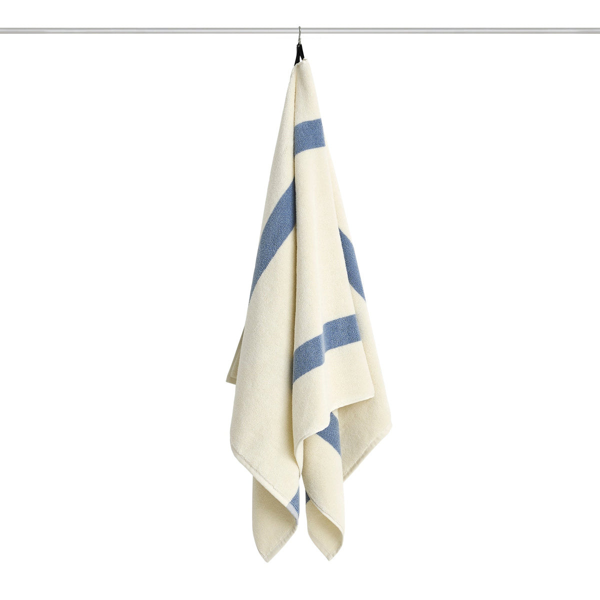 Toalla de baño Stripe · HAY · Dusty Blue