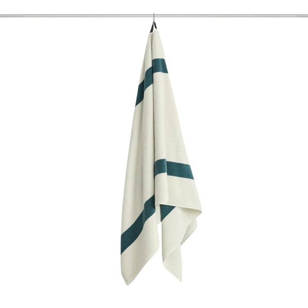 Toalla de baño Stripe · HAY · Petrol Blue