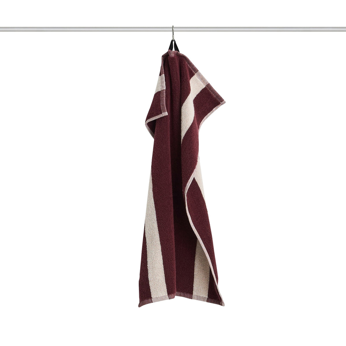 Toalla Stripe · HAY · Burgundy
