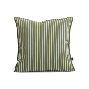 Cojín de exterior Terrazza · HAY · Olive Bold Stripe / 50 x 50 cm