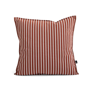 Cojín de exterior Terrazza · HAY · Terracotta Bold Stripe / 50 x 50 cm