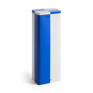 Lata Tin Container · HAY · Blue/Off-White / Narrow