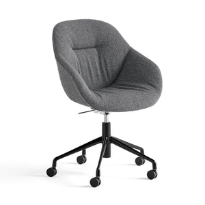Silla de oficina About A Chair AAC 155 · HAY · Flamiber Charcoal
