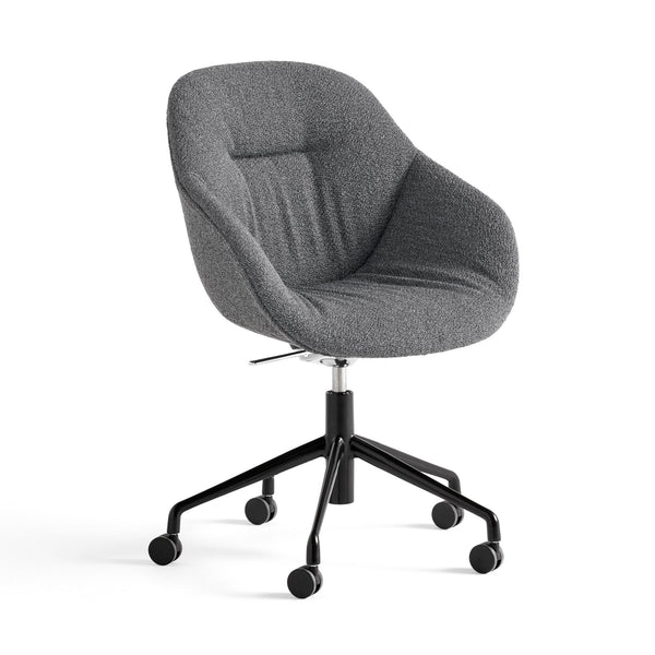 Silla de oficina About A Chair AAC 155 · HAY · Flamiber Charcoal