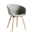 Silla About A Chair AAC 23 · HAY · Kvadrat Remi x 3 (123) / Varnished Oak