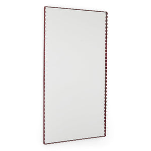 Espejo Arcs · HAY · Burgundy / Rectangular / 133.5 x 72.5 cm