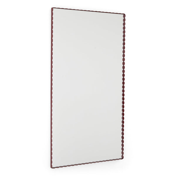 Espejo Arcs · HAY · Burgundy / Rectangular / 133.5 x 72.5 cm