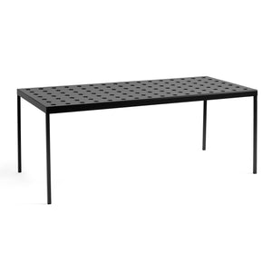 Mesa de comedor Balcony · HAY · Anthracite / 190 x 87 cm