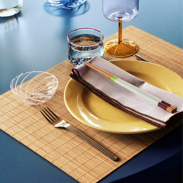 Mantel individual Bamboo · HAY · ambiente