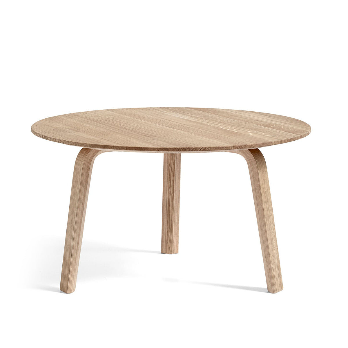 Mesa de centro Bella · HAY · Oak, Matt Lacquered / Ø 60 x H 32 cm