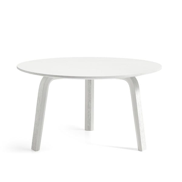 Mesa de centro Bella · HAY · Oak, White Lacquered / Ø 60 x H 32 cm