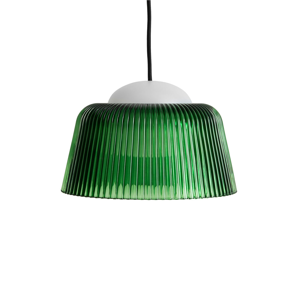 Lámpara colgante Brim · HAY · Bottle Green