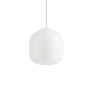 Lámpara colgante Buoy Glass · HAY · Clay White / Ø 20 cm