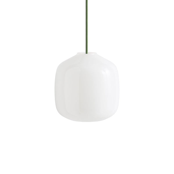 Lámpara colgante Buoy Glass · HAY · Garden Green / Ø 20 cm