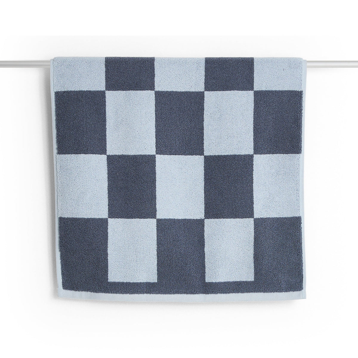 Alfombrilla de baño Check · HAY · Steel Blue