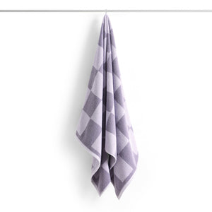 Toalla de baño Check · HAY · Lavender