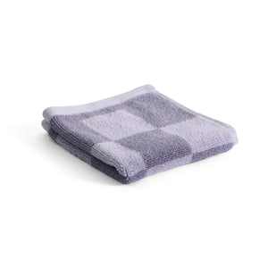 Manopla de baño Check · HAY · Lavender