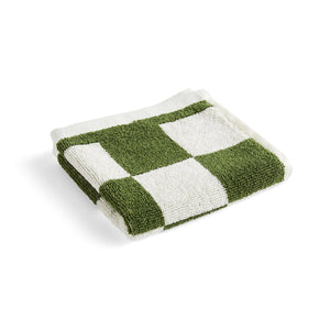 Manopla de baño Check · HAY · Matcha