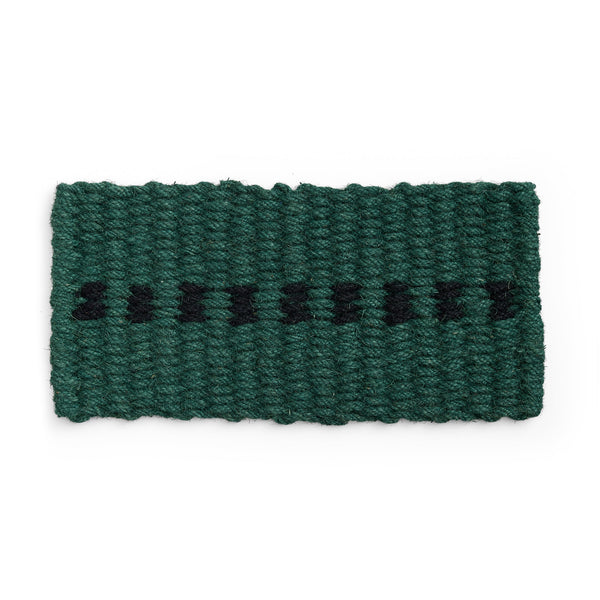 Felpudo Coco · HAY · Dark Green And Black