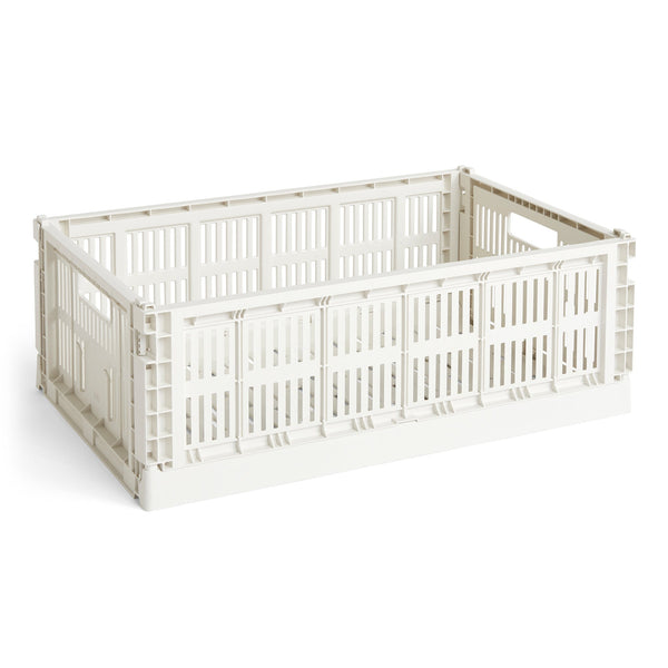 Cesta Colour Crate L · HAY · Off White / Single / L