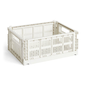 Cesta Colour Crate M · HAY · Off-White
