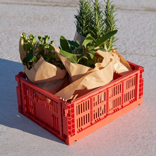 Cesta Colour Crate Mix · HAY · ambiente