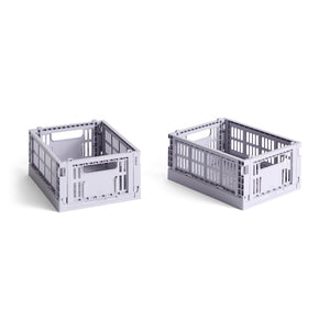 Cesta Colour Crate Mini Recycled · HAY · Lavender