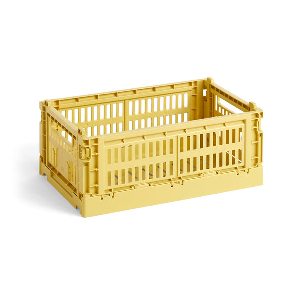 Cesta Colour Crate S · HAY · Dusty Yellow