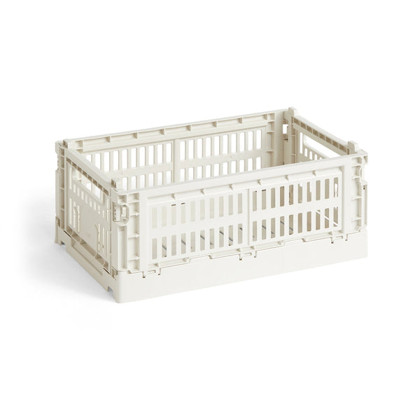 Cesta Colour Crate S · HAY · Off White
