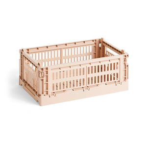 Cesta Colour Crate S · HAY · Powder