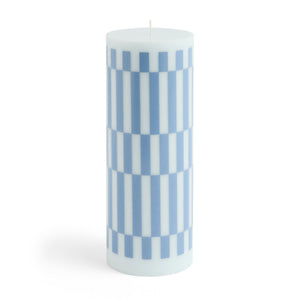 Vela Column · HAY · Light Blue/Dusty Blue Check / L
