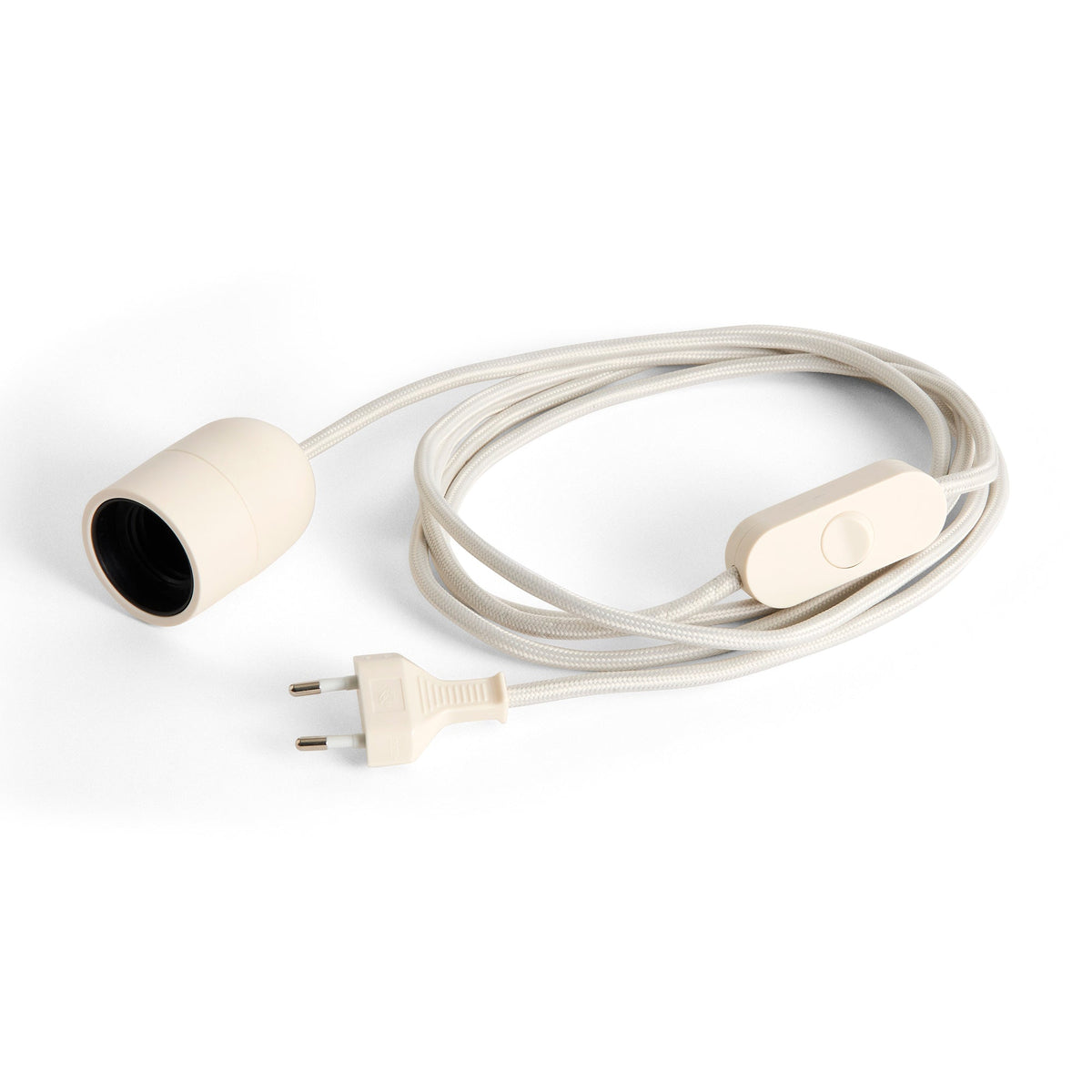 Juego de cable Common Table · HAY · Clay White