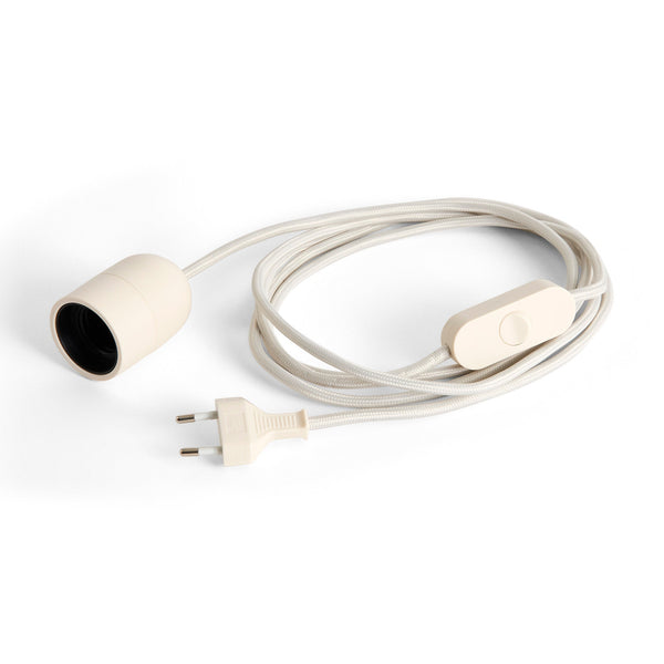 Juego de cable Common Table · HAY · Clay White