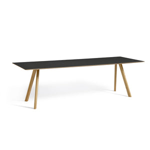 Mesa de comedor Copenhague CPH30 · HAY · Black / 250 x 90 cm / Varnished Oak