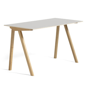 Escritorio Copenhague CPH90 · HAY · Off-White / Varnished Oak